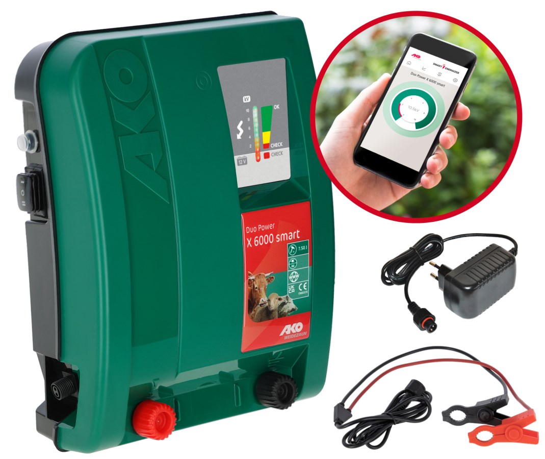 Électrificateur KERBL DuoPower X6000Smart