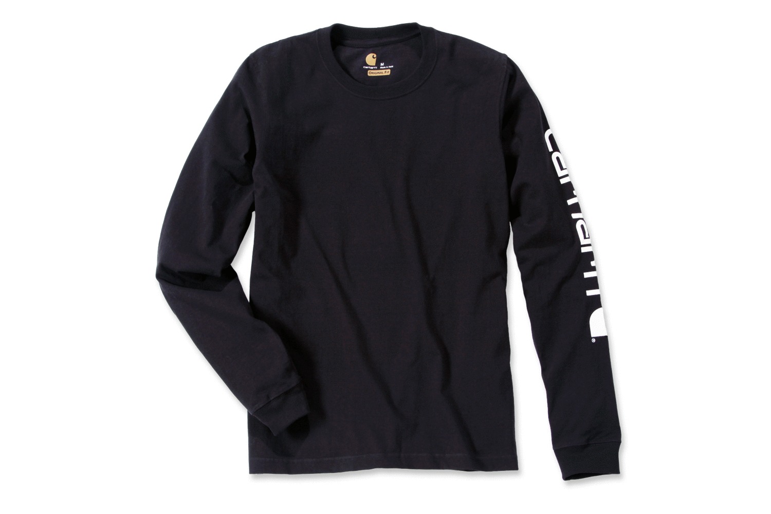 Tee-shirt CARHARTT Manches longues coton noir