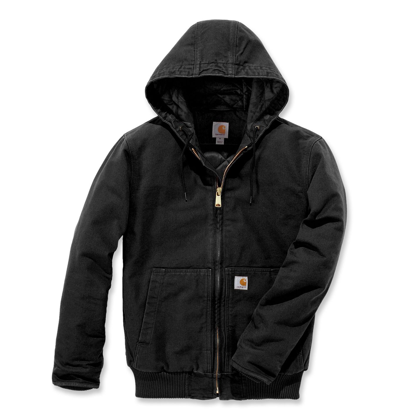 Blouson CARHARTT Washed duck coton noir