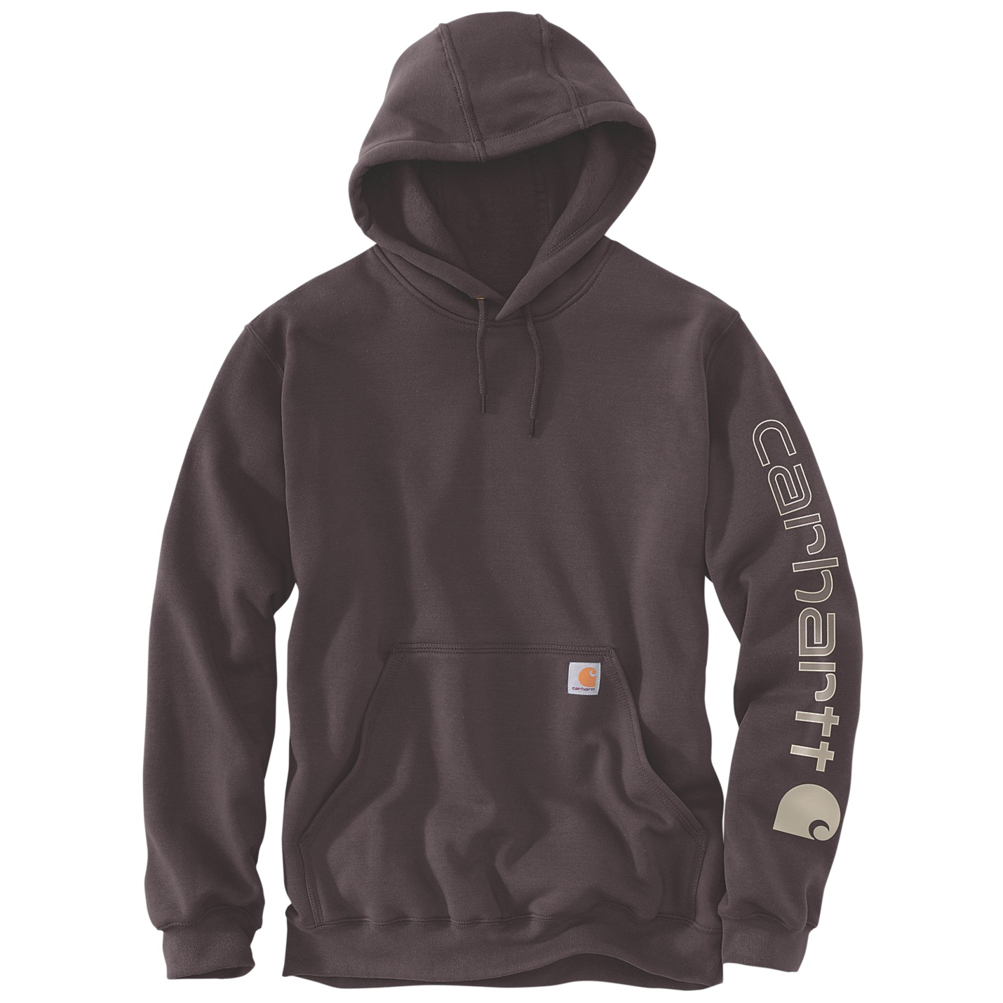 Sweat CARHARTT Iconic logo coton Dark sepia