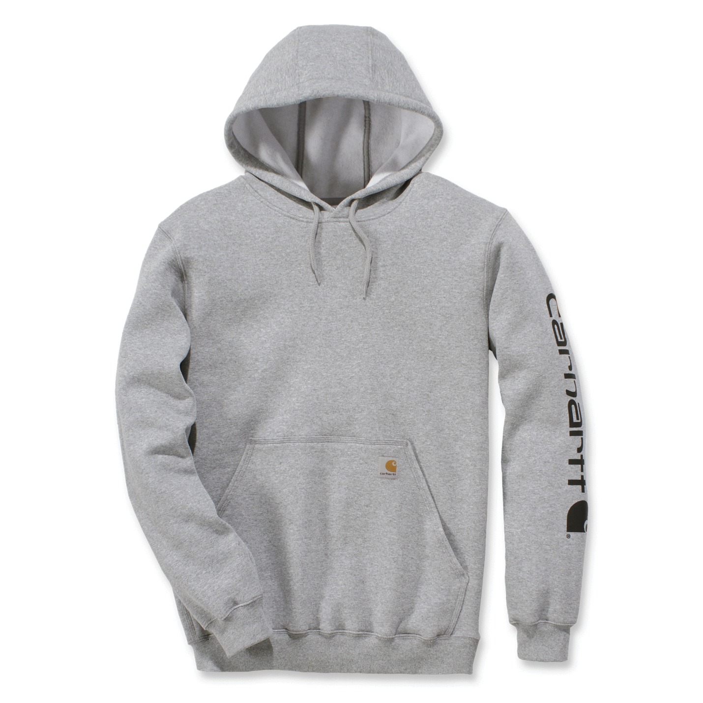 Sweat CARHARTT Iconic logo coton gris-noir