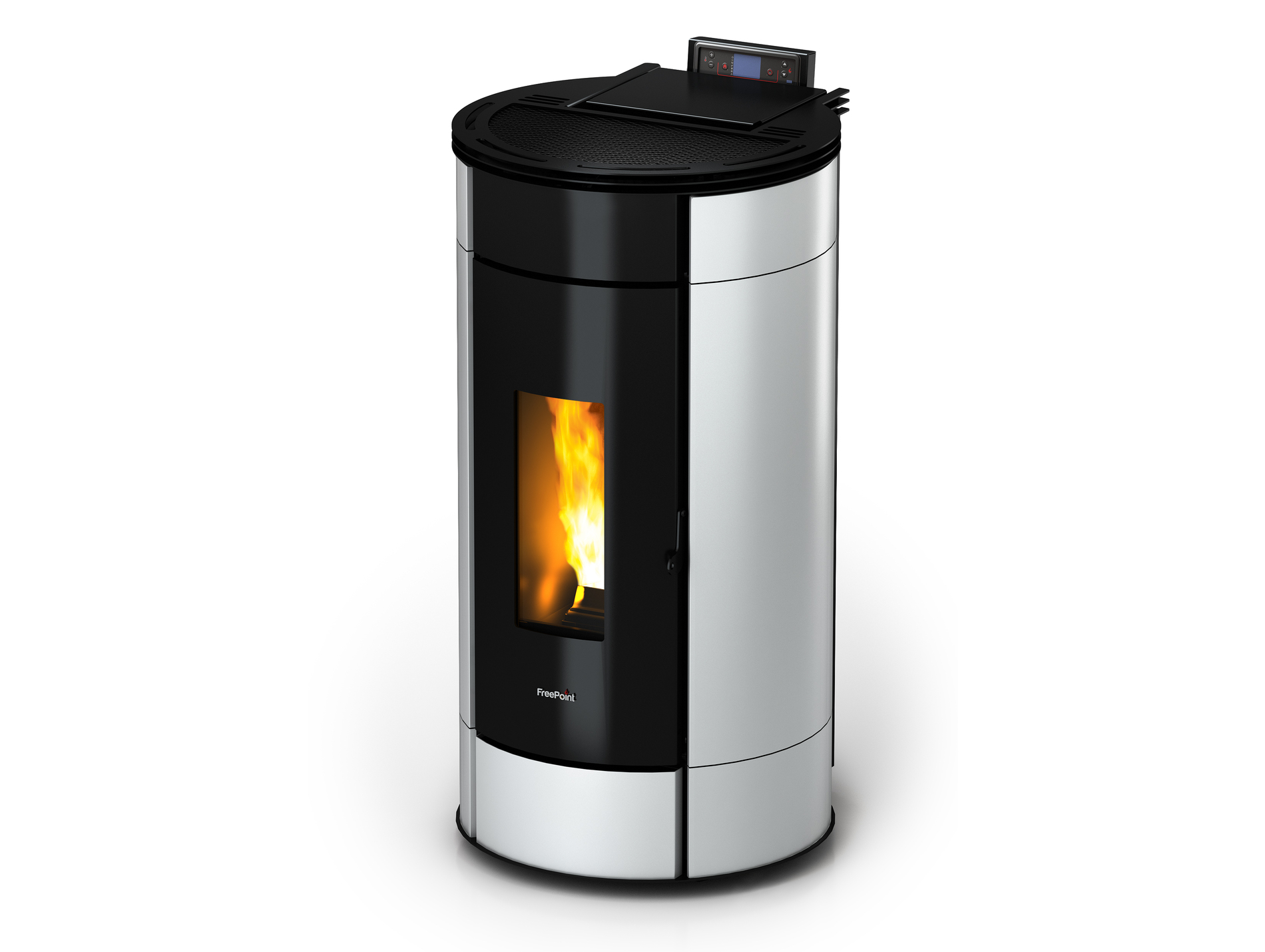 Poele à granulé FREEPOINT Globe 11kw blanc