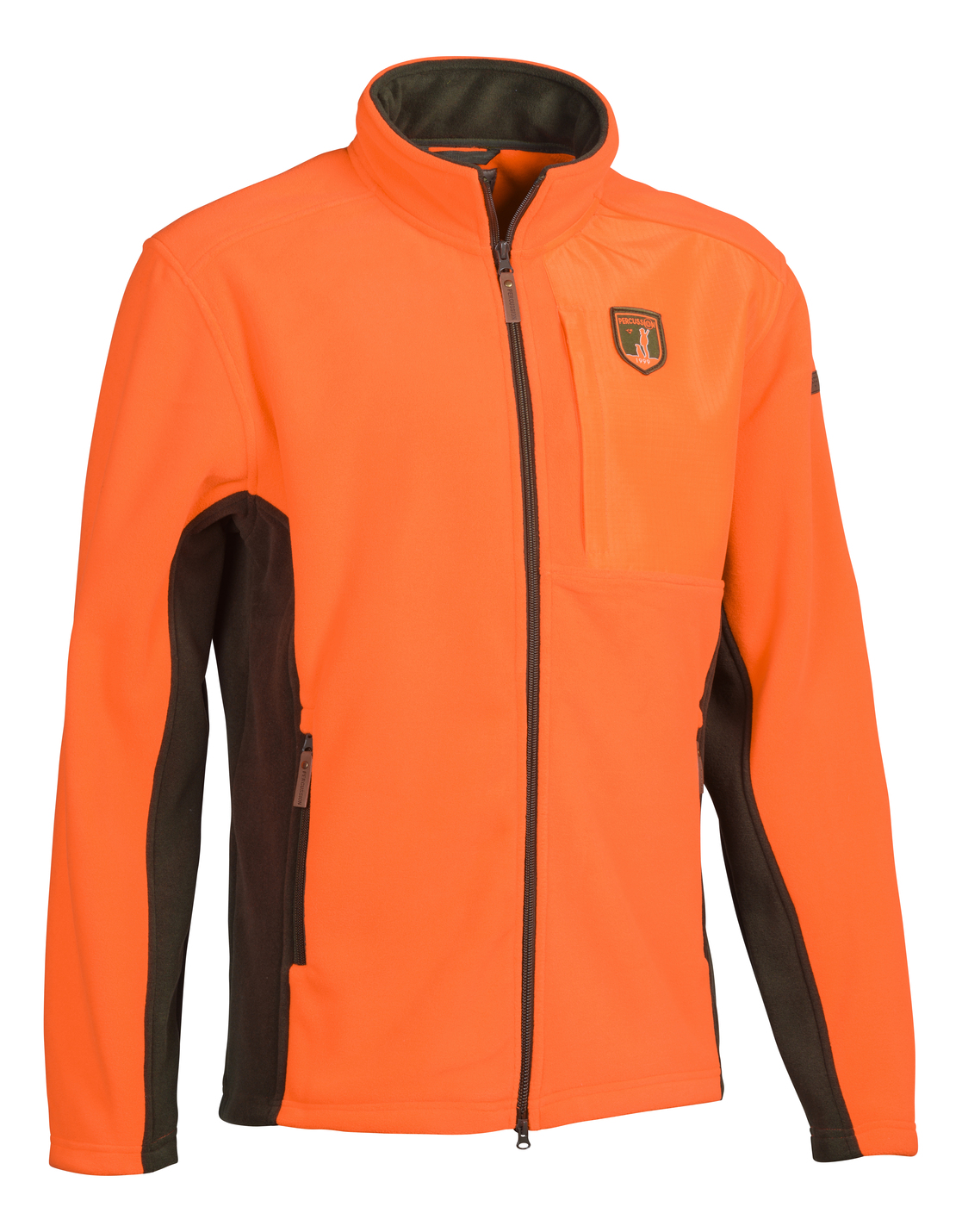 Polaire de chasse PERCUSSION Norway orange-Percussion