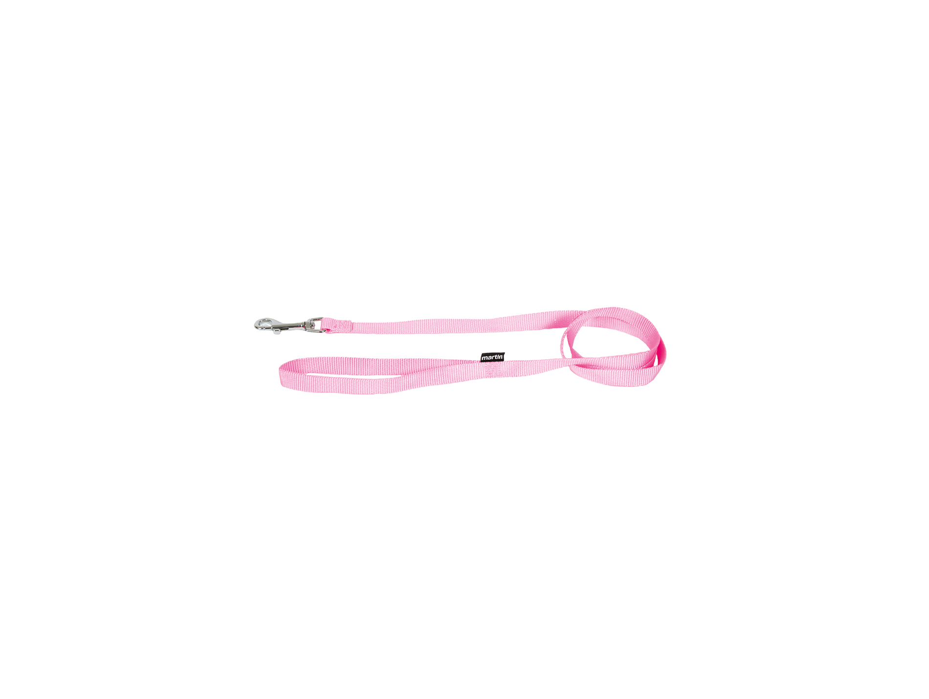 Laisse MARTIN SELLIER nylon L 25-120 rose