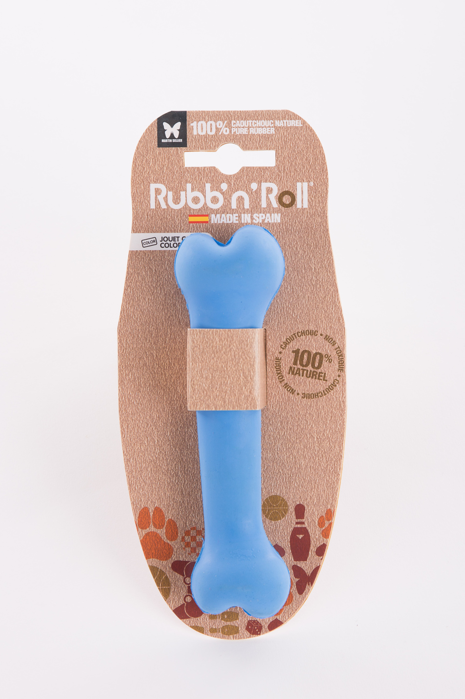 Os Rubb'n'Roll MARTIN SELLIER bleu 14,5cm