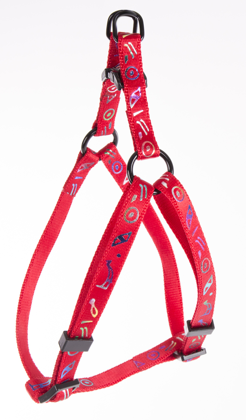 Harnais chat MARTIN SELLIER 1cm 30-43/32-47cm egypt