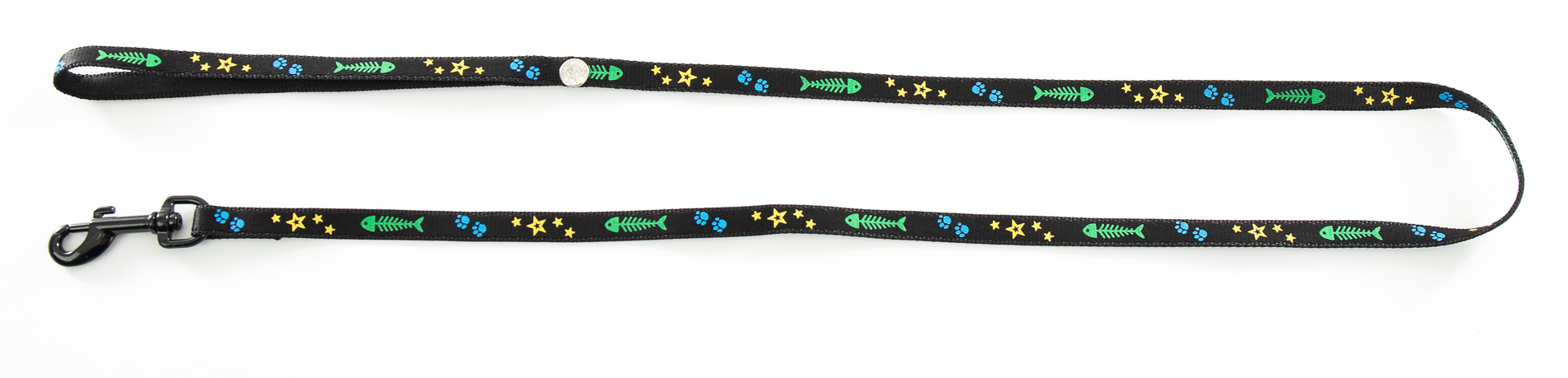 Laisse chat MARTIN SELLIER nylon 1x100cm noir
