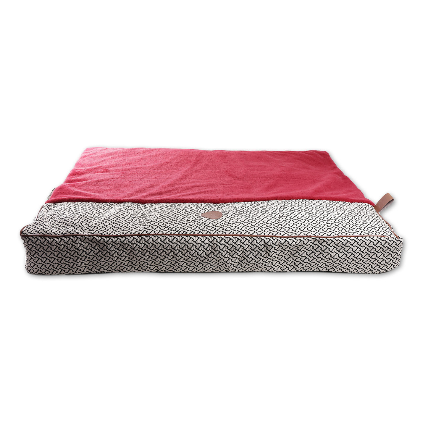 Coussin Master MARTIN SELLIER rouge 80x60x12cm