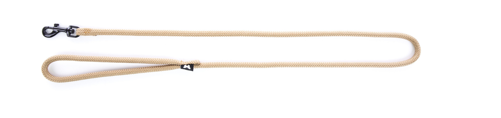 Laisse nylon ronde MARTIN SELLIER beige 9mm 120cm