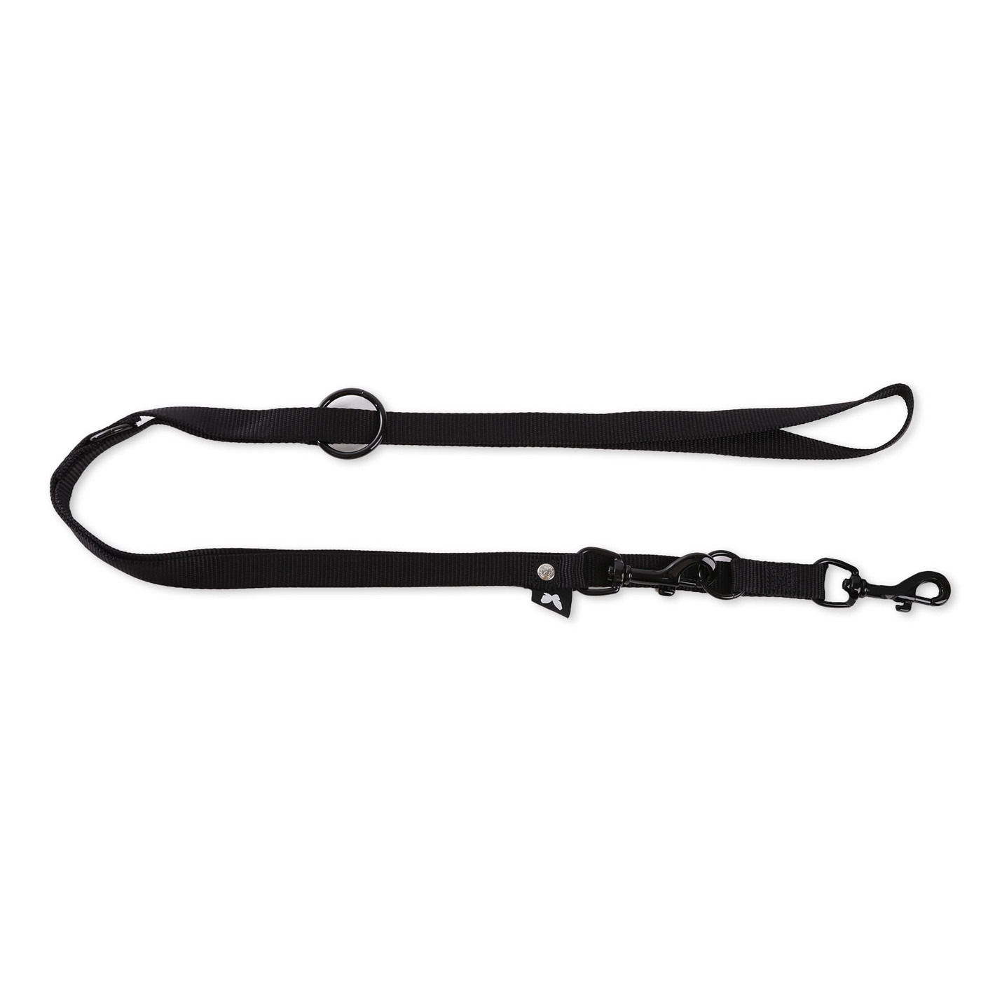 Laisse nylon 3 positions MARTIN SELLIER 20mm 2m noir