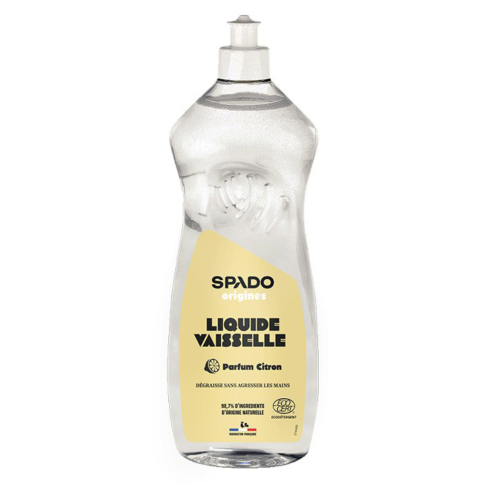 Liquide vaisselle SPADO ORIGINES citron 1l