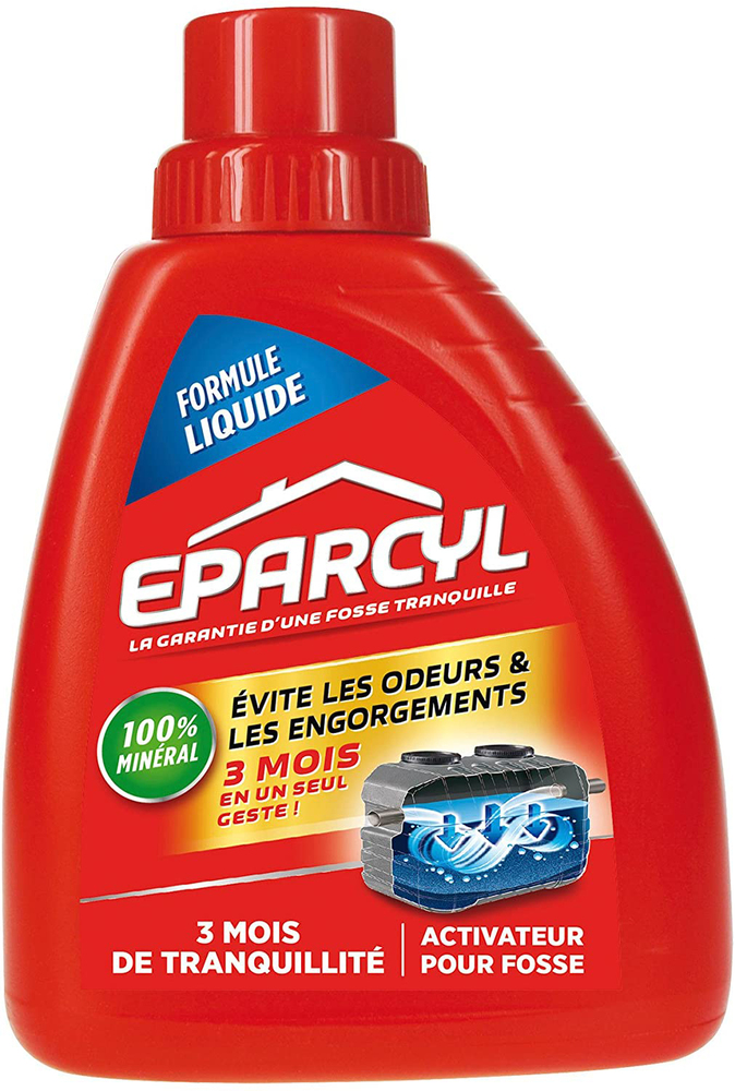 Activateur fosse septique EPARCYL 3 mois 500ml