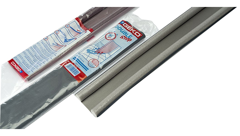 Bourrelet double boudin GEKO gris 95cm