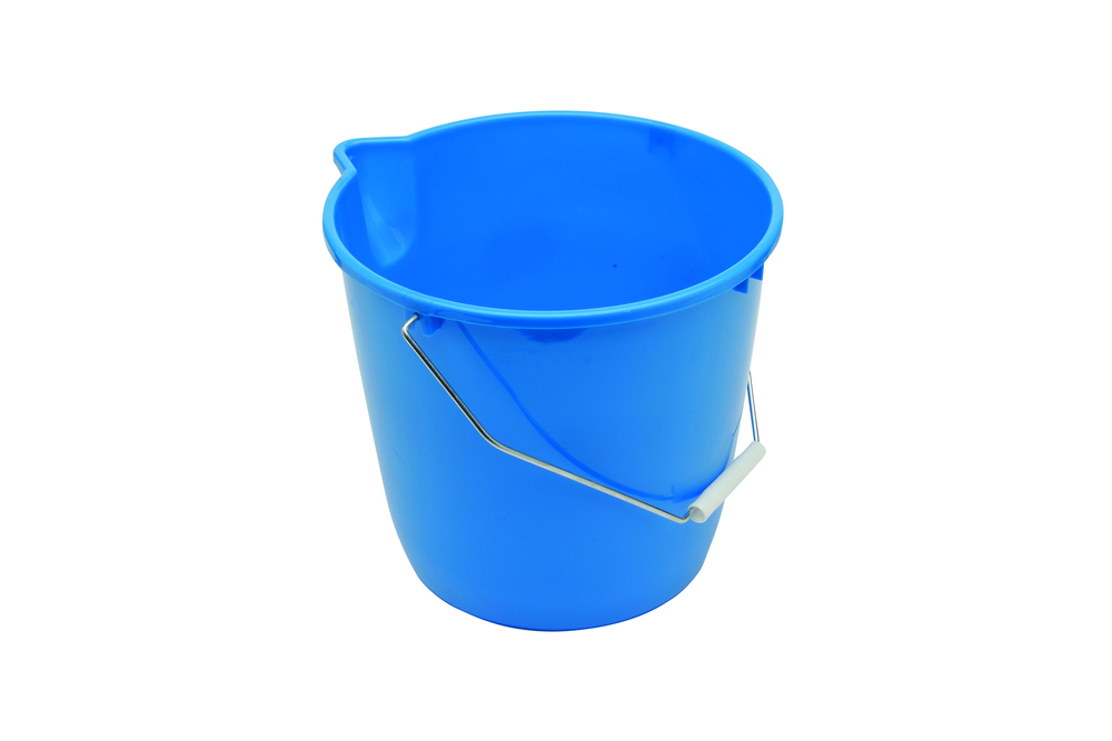 Seau rond polypropylène 12l pour balai à frange