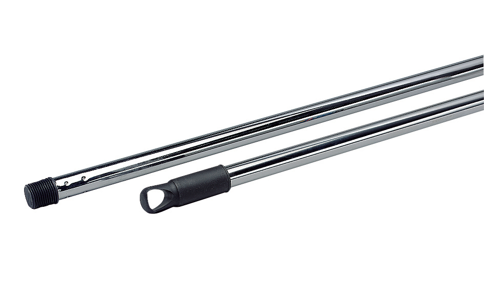 Manche à balai ROULOR chromé 130cm