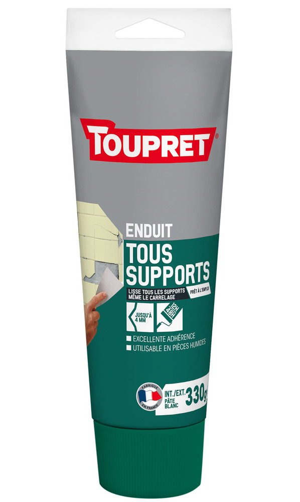 Enduit tous supports TOUPRET pâte 330g