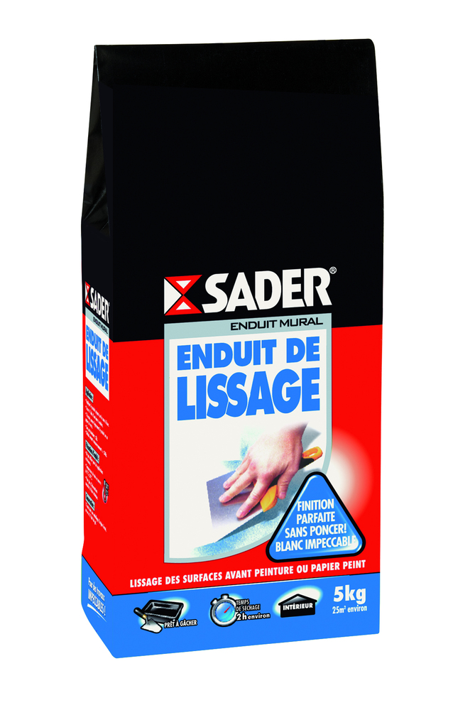 Enduit de lissage poudre SADER 1kg