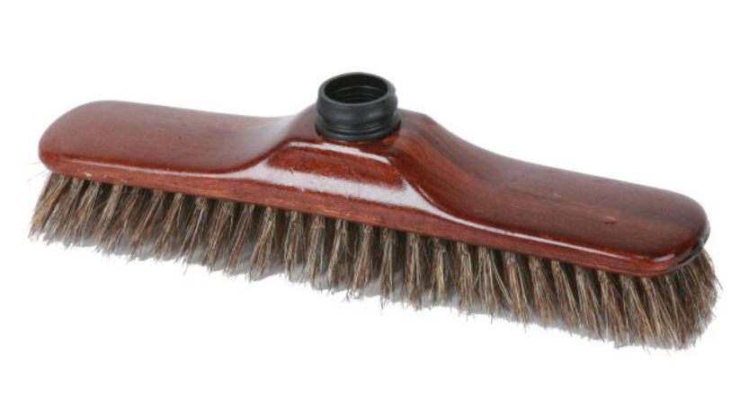 Balai DOMERGUE droit soie grise 28cm