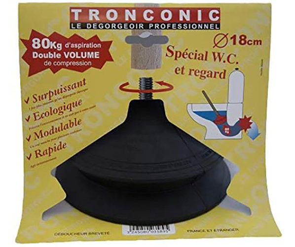Ventouse dégorgeoir REBORN Tronconic Ø18cm
