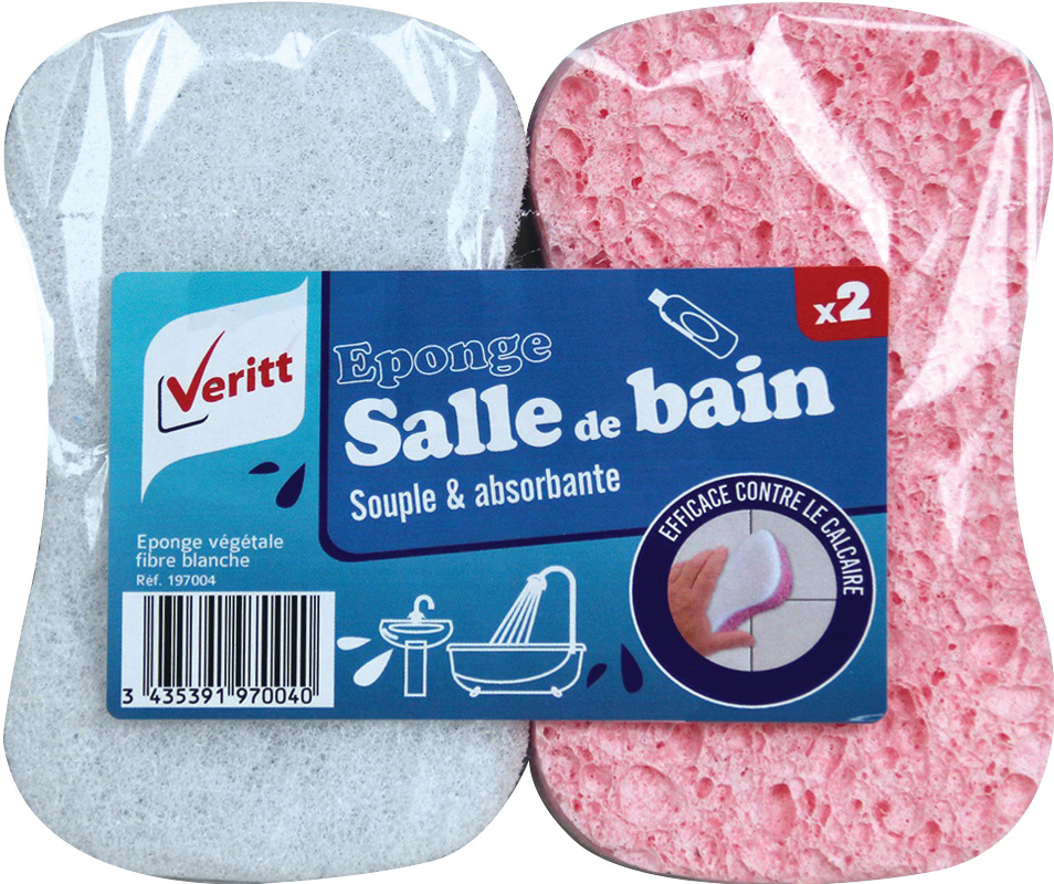Éponges grattantes VERITT sanitaires lot 2