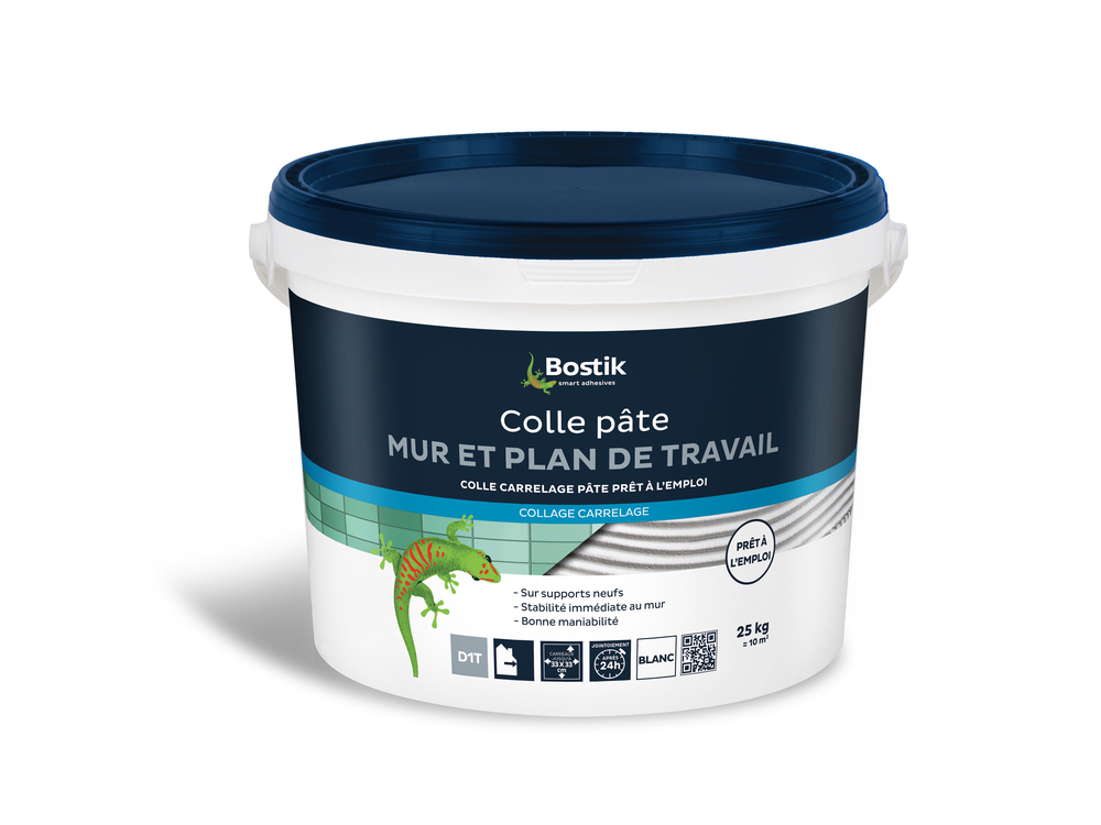 Colle carrelage pâte BOSTIK intérieur 25kg