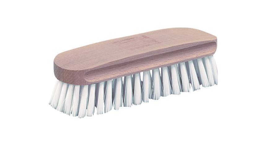 Brosse bombée ROULOR nylon bois 18x5,5cm