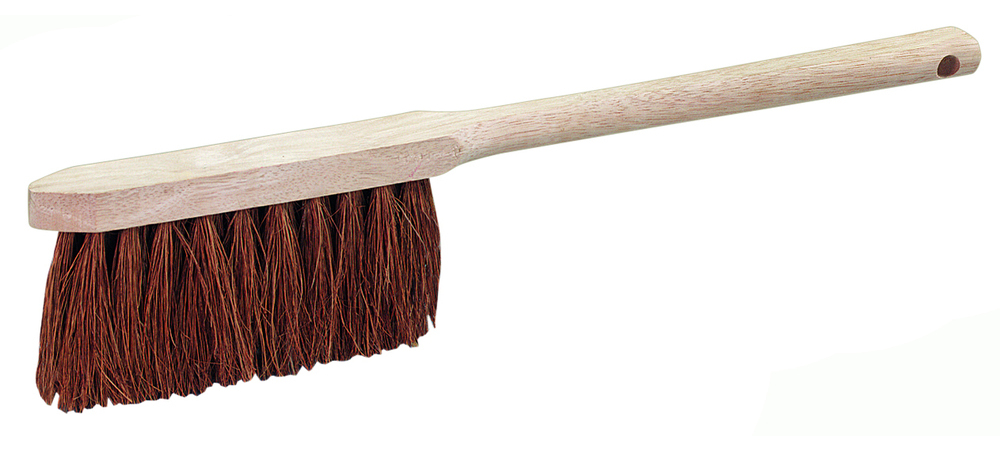 Balayette coco long manche bois