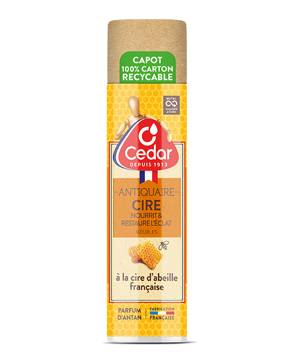 Cire d'abeille antiquaire O CEDAR 300ml
