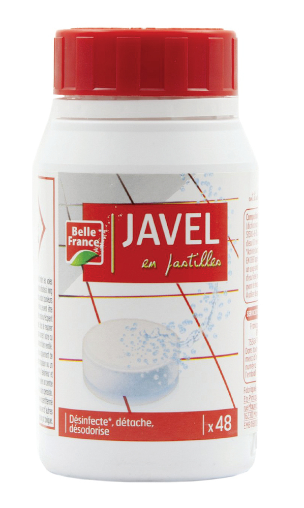 Pastilles Javel BELLE FRANCE x48