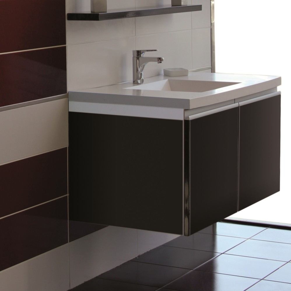 Adhésif décoratif DC-FIX noir mat 45cmx2m