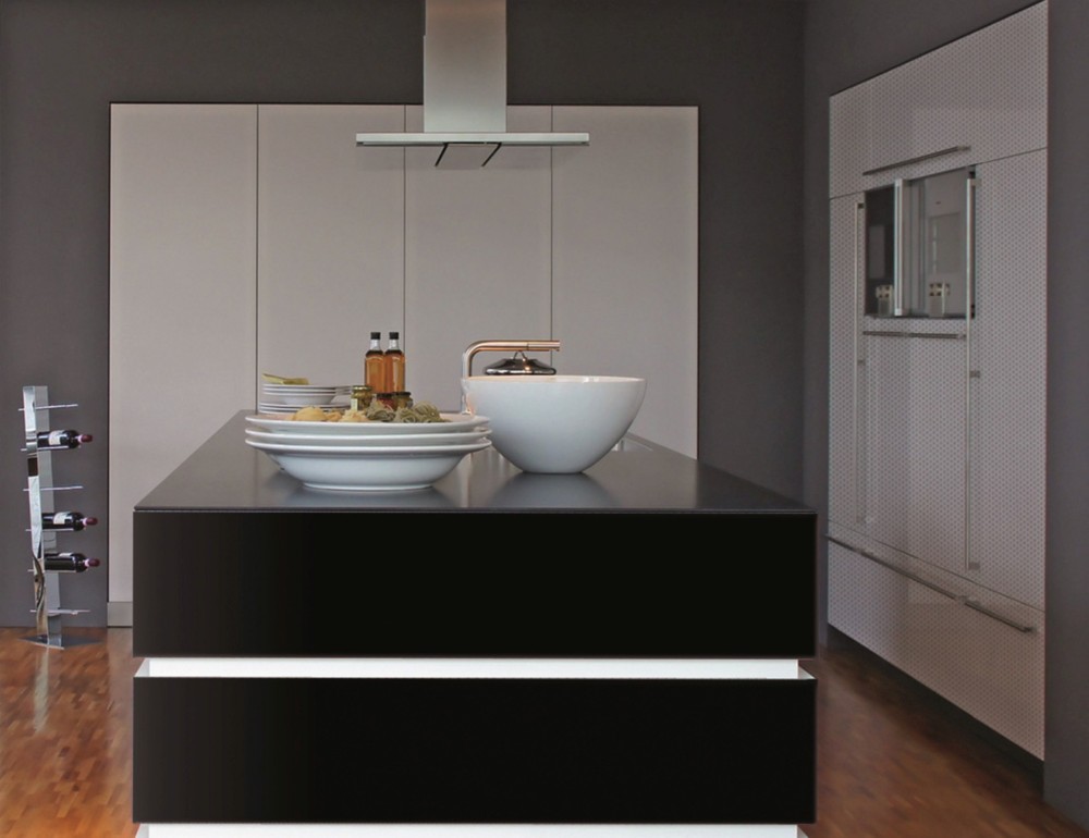 Adhésif décoratif DC-FIX noir brillant 45cmx2m