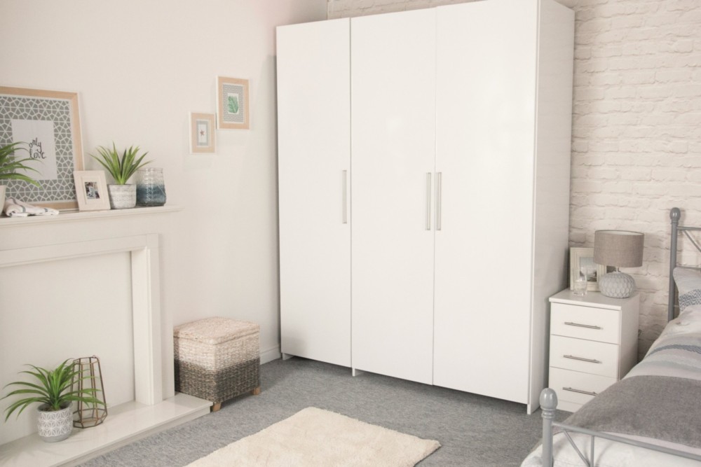 Adhésif décoratif DC-FIX blanc brillant 45cmx2m