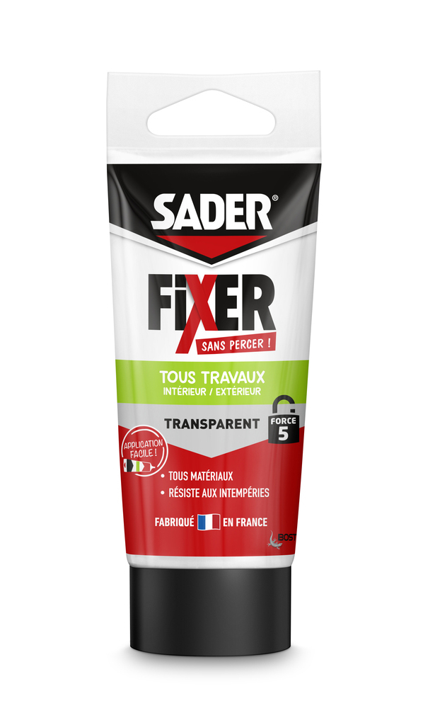 Colle fixation SADER Fixer Sans Percer 50g