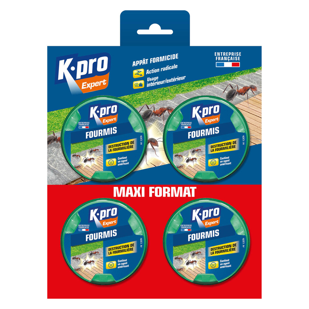 Appât fourmis K-PRO Expert 4x10g