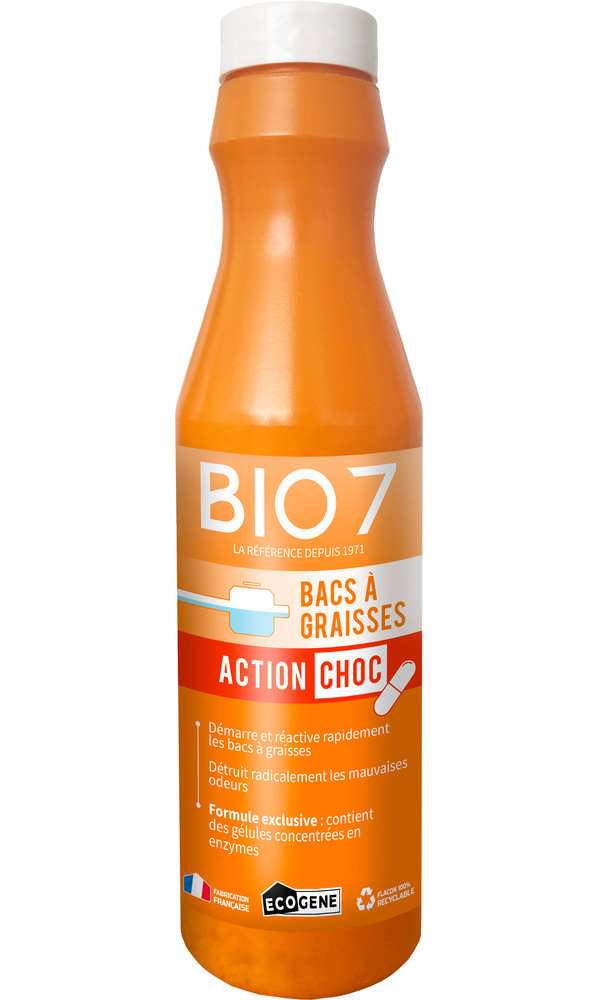 Traitement choc bac à graisses ECOGENE Bio7 375g