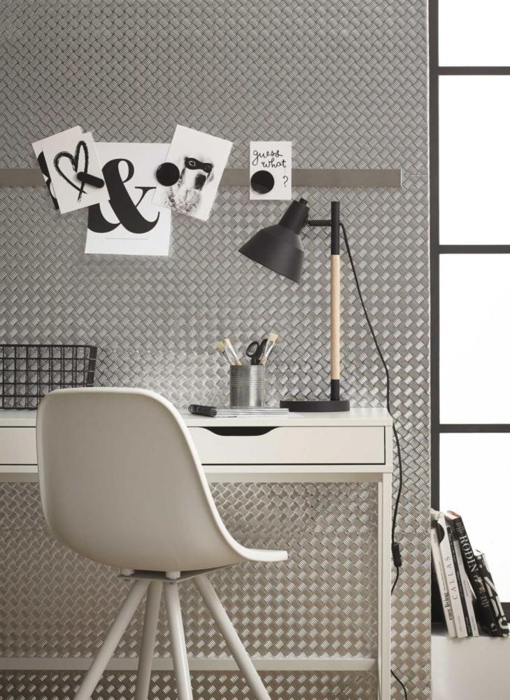 Adhésif décoratif DC-FIX tôle alu 45cmx1,5m