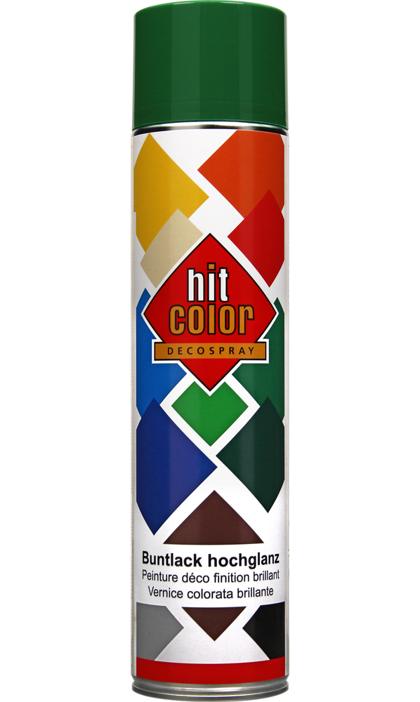 Peinture aérosol HITCOLOR HitColor vert émeraude brillant