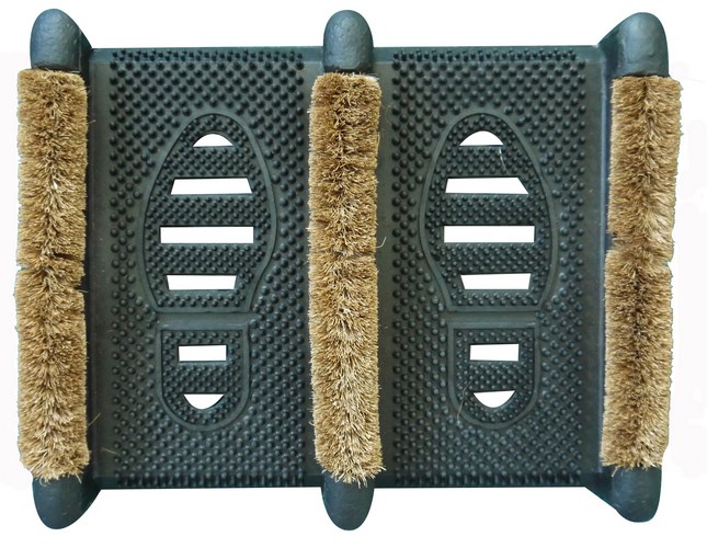 Gratte-bottes BTB caoutchouc coco 33x39cm