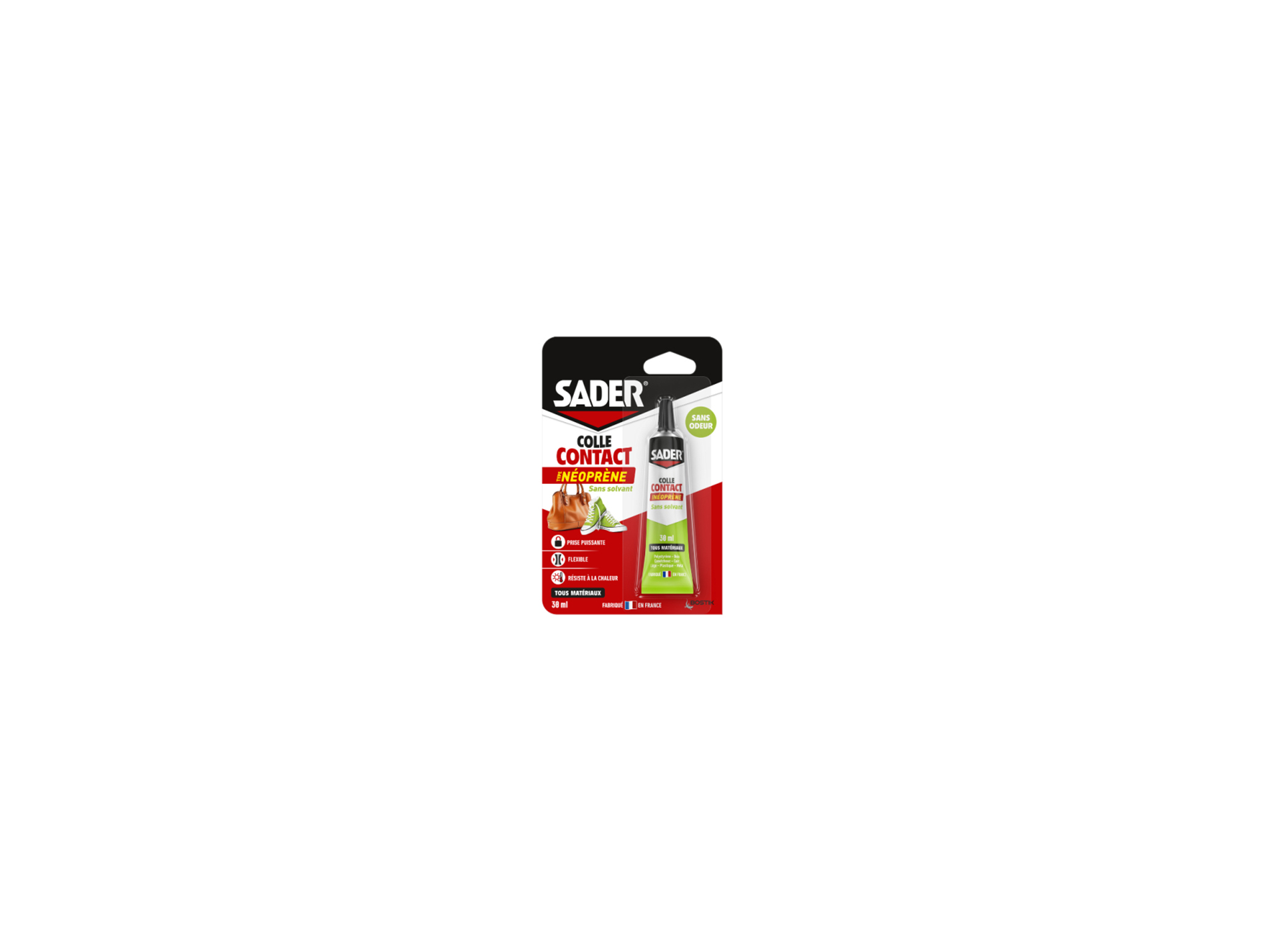 Colle contact SADER sans solvant 30ml
