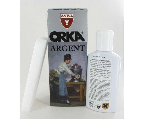 Nettoyant argent ORKA Mouss'orka 125ml