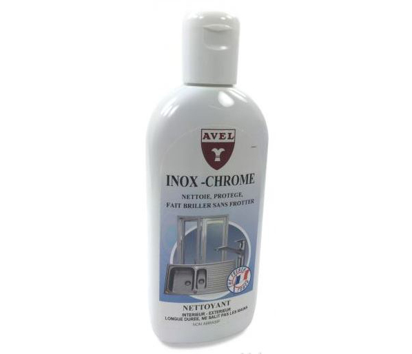 Nettoyant inox chrome AVEL 250ml