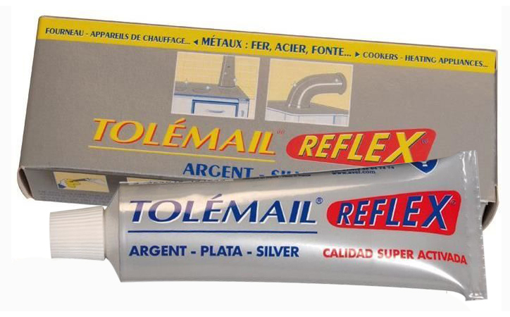 Peinture pâte TOLEMAIL Reflex argent 50ml
