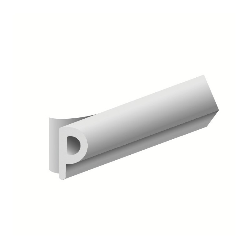 Joint adhésif profil P GEKO blanc 9mmx6m
