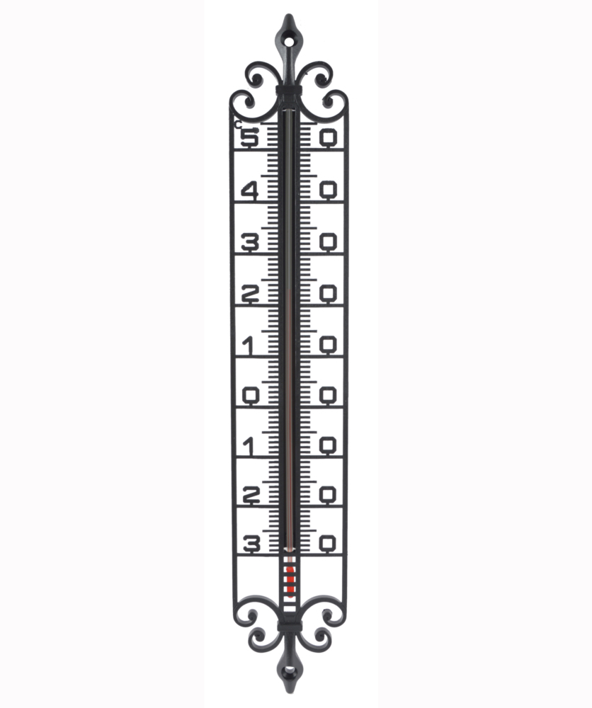 Thermomètre extérieur STIL imitation fer forgé 41cm