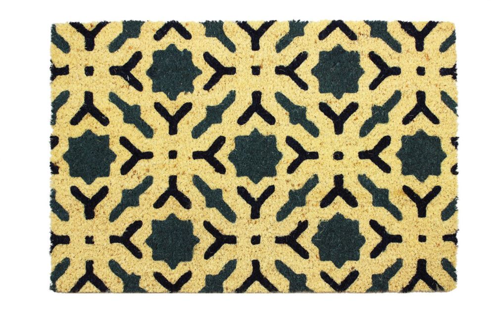 Tapis coco imprimé Kimli BTB 40x60cm