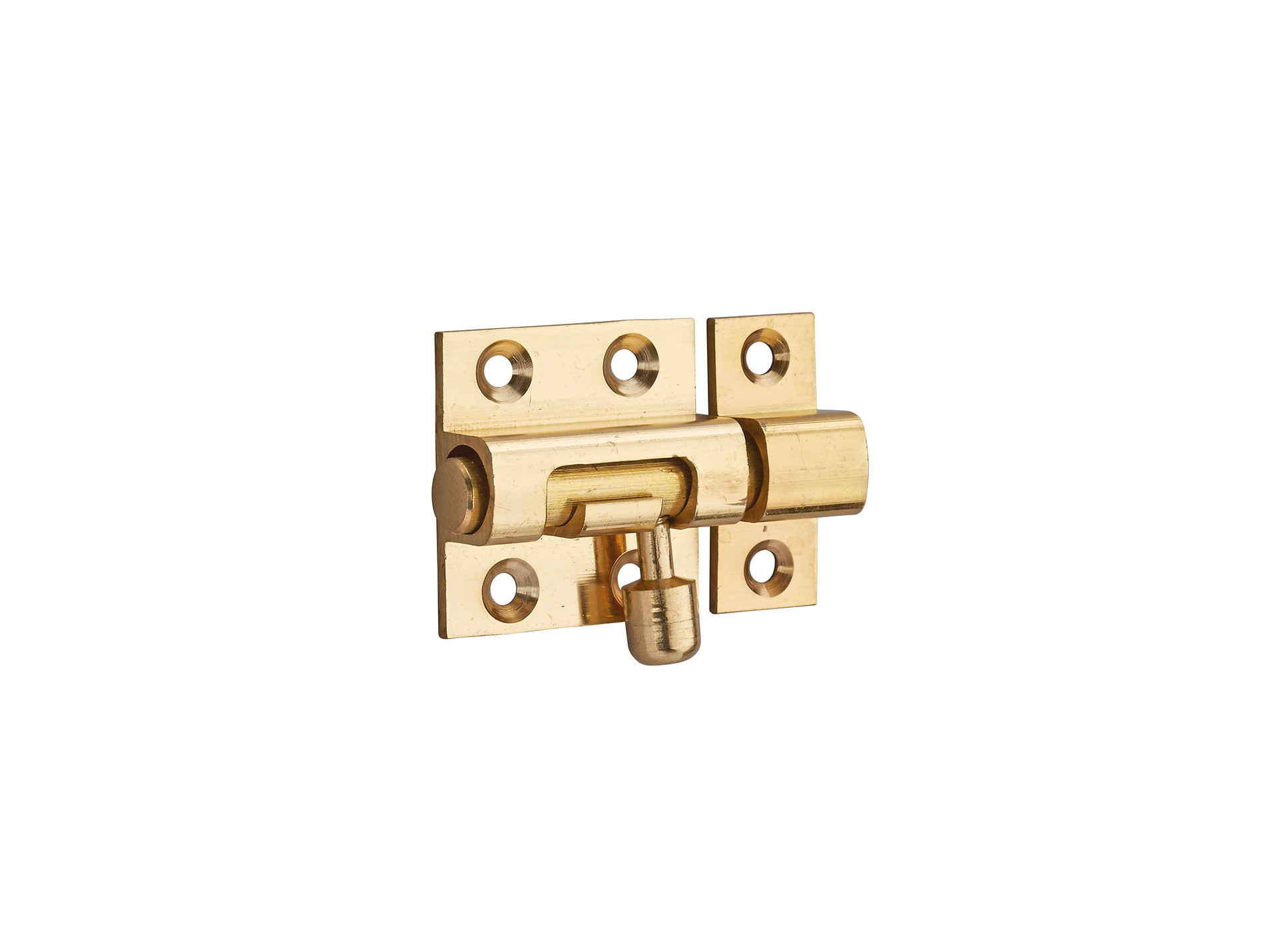 Targette THIRARD laiton pêne rond 30mm