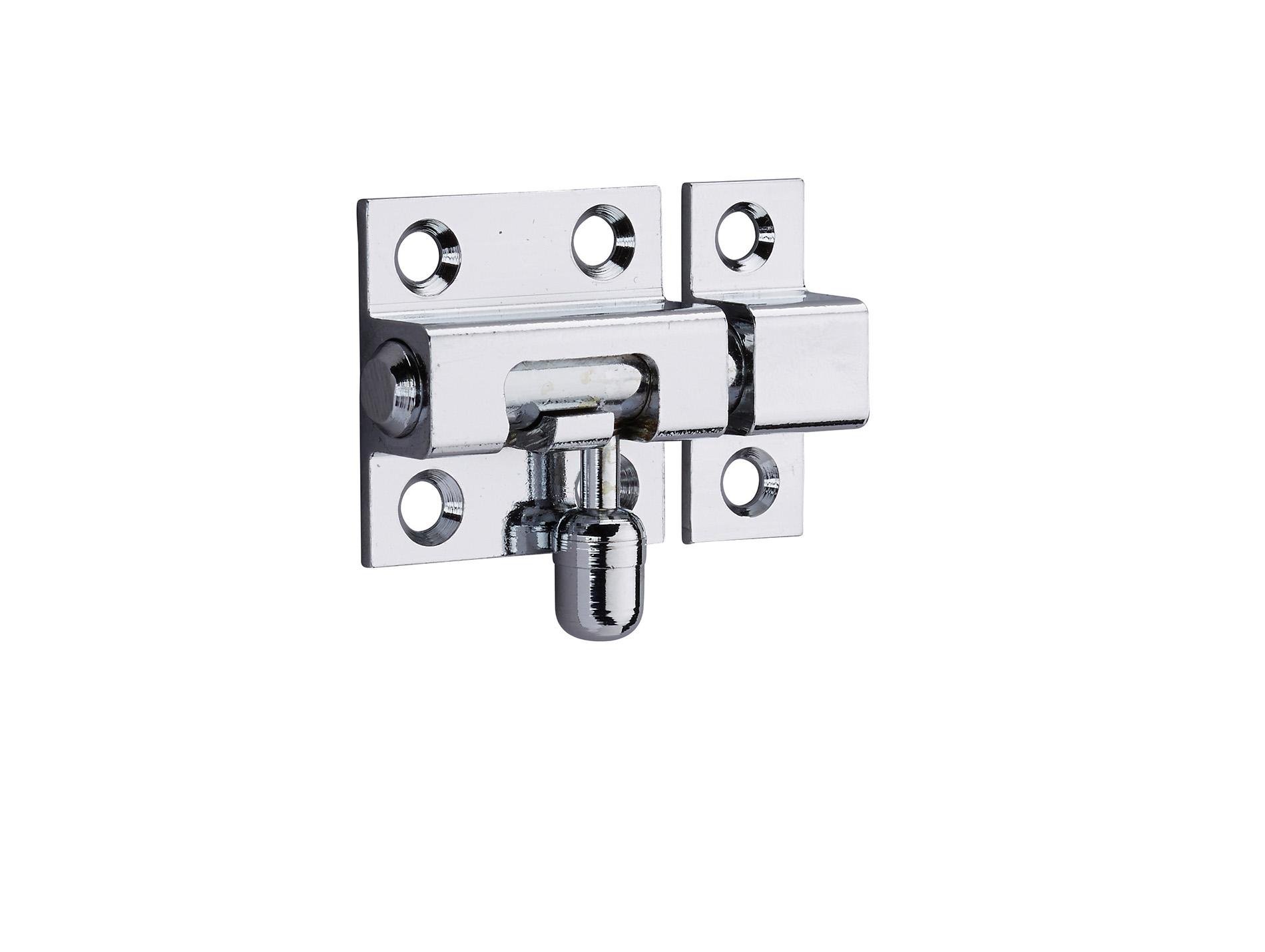 Targette THIRARD laiton chromé pêne rond 30mm