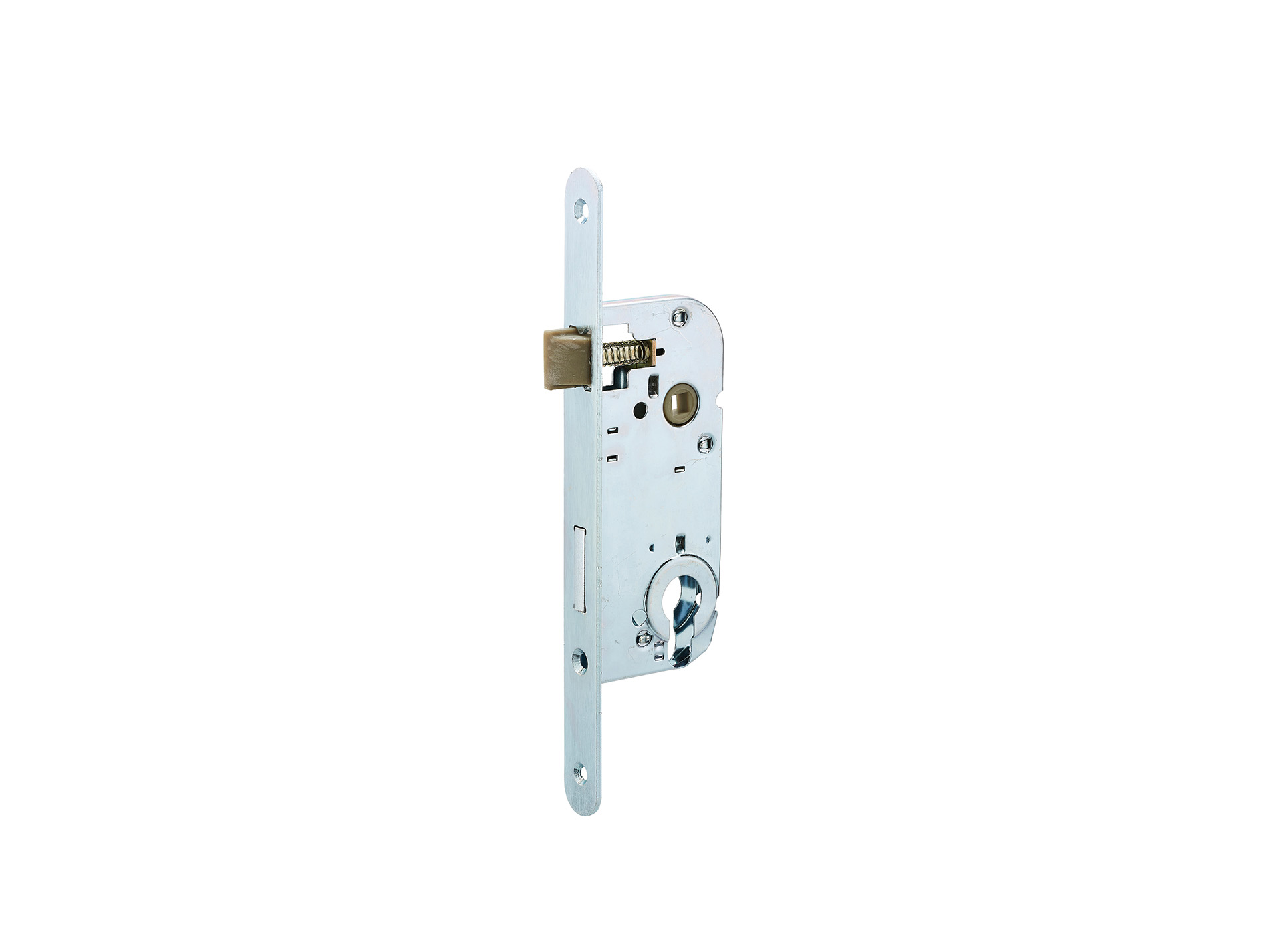 Boîtier serrure THIRARD à encastrer axe 40mm blanc