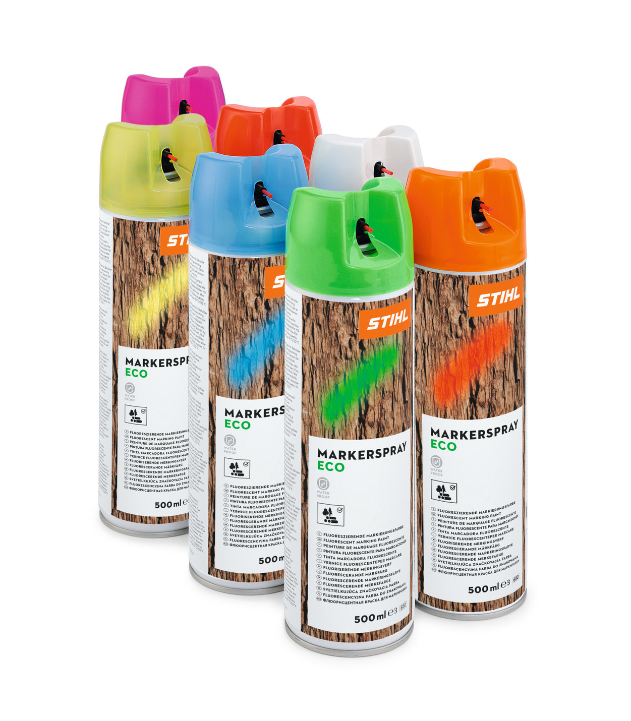 Peinture aérosol STIHL Eco blanc 500ml
