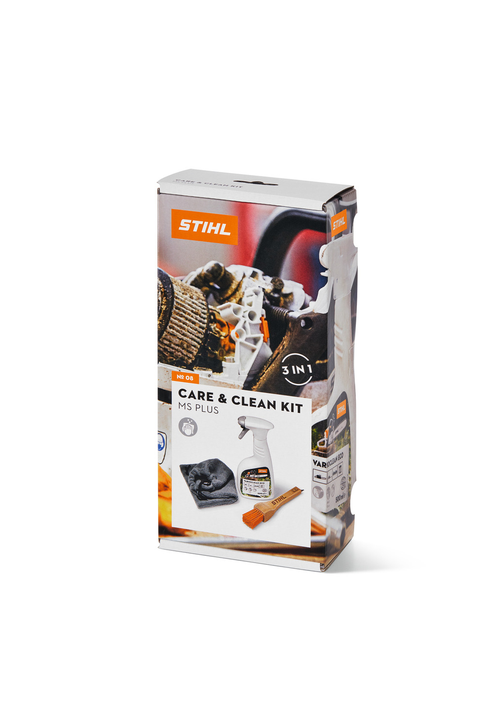 Kit entretien tronçonneuses STIHL Care & Clean MS Plus